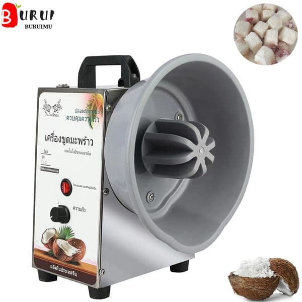 Electric Coconut Processing Machine Grater Coconut Grinding Grating Scraper Machine