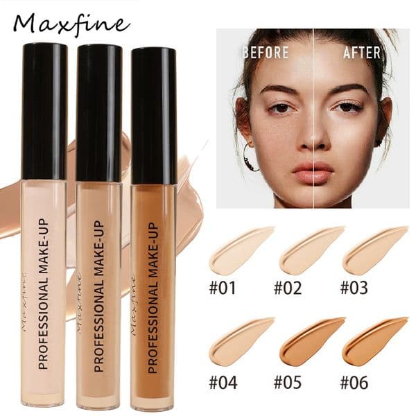 Liquid Matte High Coverage Waterproof Oil Control Moisturizing Long Lasting Concealer Professional Face Makeup