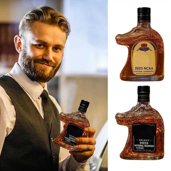 Creative crocodile bubble wine glass bottle Whiskey Decanter Liquor Scotch Bourbon Alcohol Bottle Unique Bar Party Decor Gift Z250919