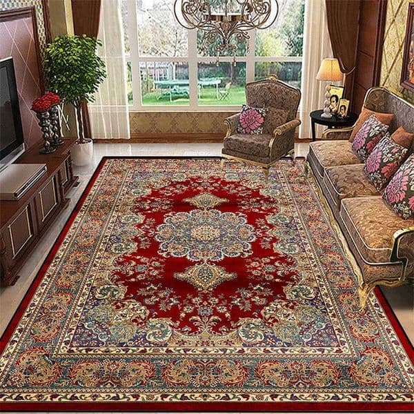 Retro Bohemian Persian Style Carpet for Living Room Comfortable Soft Nonslip Bedroom Rugs ical Entrance Door Mat Washable W250919