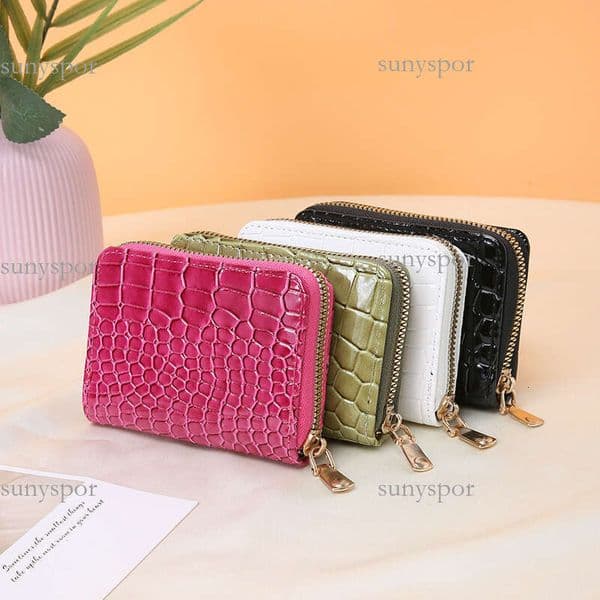 Women's Wallet 2025 New Crocodile Pattern Clutch Coin Purse Casual Gift Small Bag