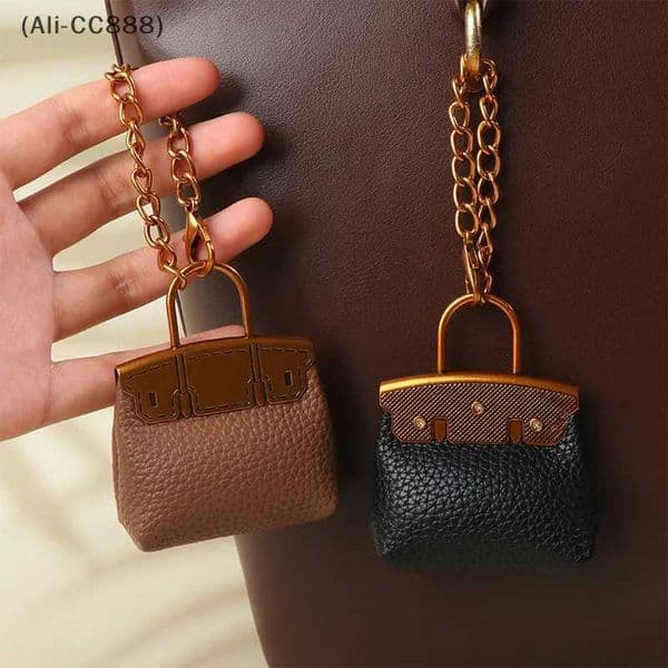 CC88New Mini Small Bag PendantMetal Chain Pocket Bag Keychain Womens Bag Charms Hangaing Decoration Z250920