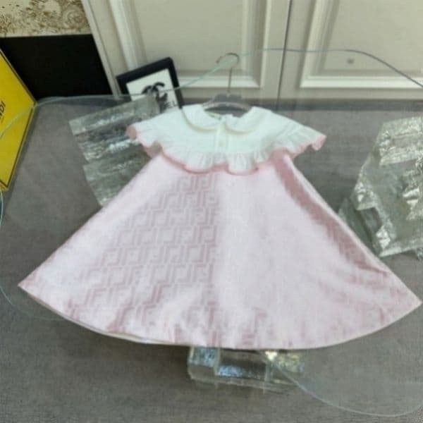 Baby Girl Designer Clothing Girl Luxury Clothing Dresses Children Fashion Clothing Children short clothing High quality size 90cm-150cm B13