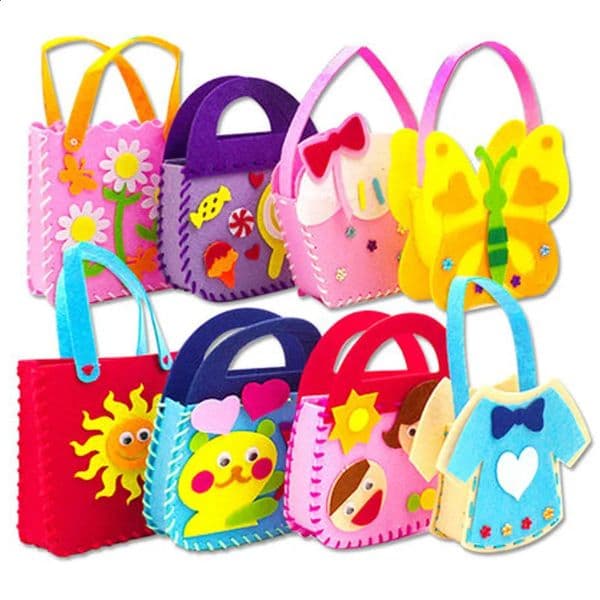 3Pcs Handbag DIY Craft Toys For Girls Knutselenspulletjes Voor Kinderen Juguetes Nia 3 5 6 7 8 11 Aos Kinder Spielzeuge 250919BJ