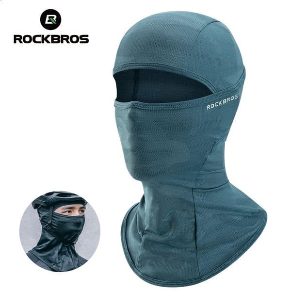 ROCKBROS Full Face Mask UV Sun Protection Cycling Mask Summer Balaclava Hat Bike Scarf Breathable Outdoor Motorcycle Face Masks 250920BJ