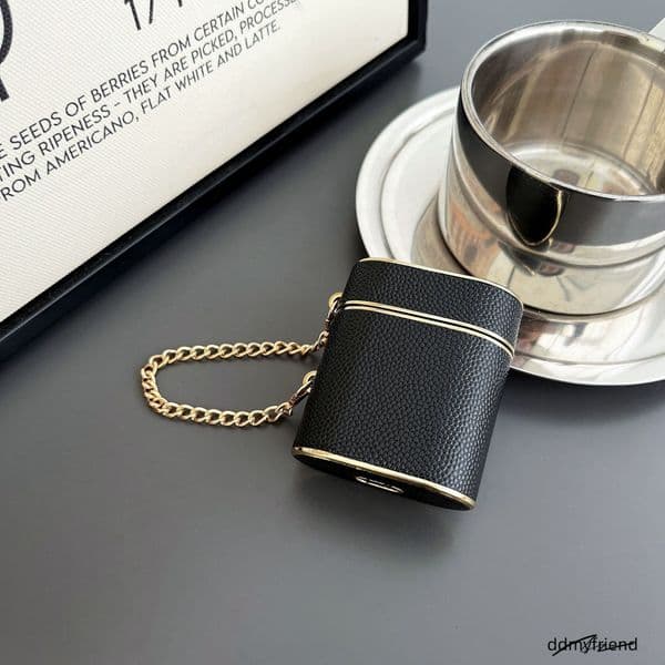 Xiaoxiangfeng Protective Electroplated Leather Apple Case (2/3) - Wireless Bluetooth Chain Earphone Accessories