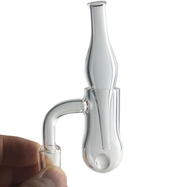 Goodsstore 20mm 3mm Quartz Cold Start Banger Nail 10mm 14mm Male Terp Tops Smoking Thick Quartz Carb Cap Glass Terp Pearls