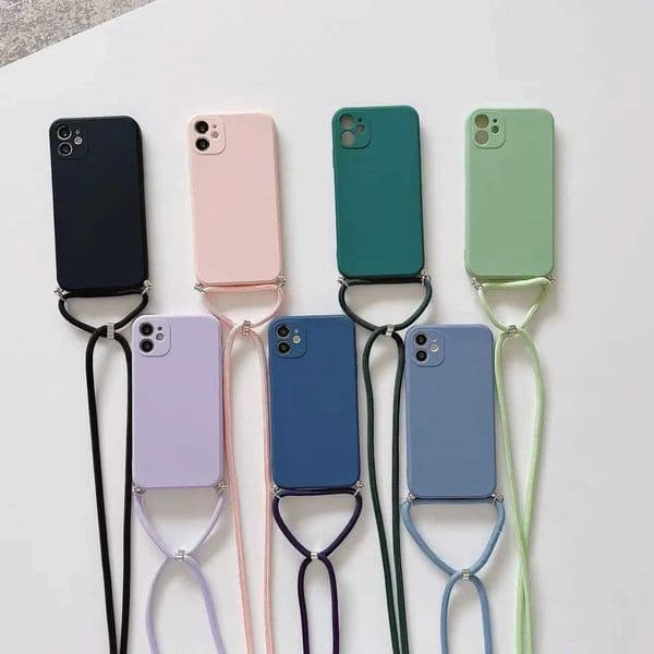 Crossbody Lanyard Phone Case For Realme C55 C67 C75 C53 C65 C35 C33 C21Y 12 Pro Plus 13 11 10 9i 8 Necklace Strap CoverXJ250922
