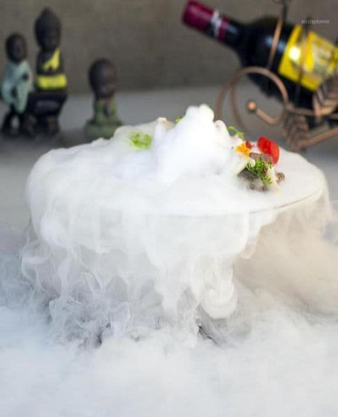 Dishes Plates Handmade Salad Bowls Specials Dry Ice Artistic Conception Glass Cooking Hollowware Bowl Molecular Delicacies Creat2006196
