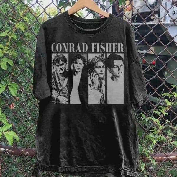 Men's T Shirts Vintage Conrad Fisher Washed Men TShirt Team The Summer Turned Pretty Shirt Romance Unseix Clothing