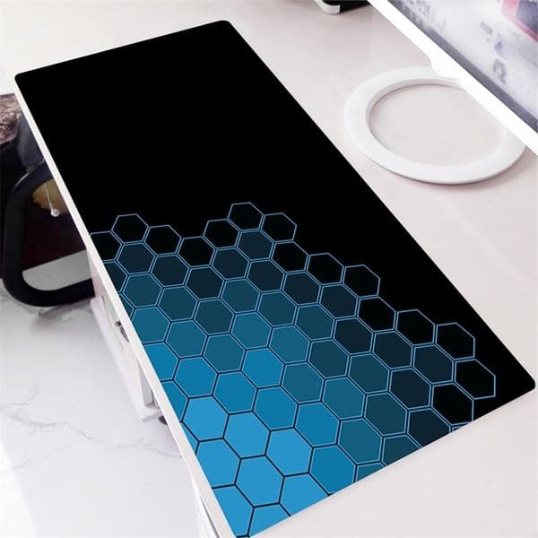 Mouse Pads Wrist Rests Geometric Gaming Accessories MousePads Computer Laptop Gamer Extended Mat Large Anime Pad Rubber Keyboards Table 230712bj
