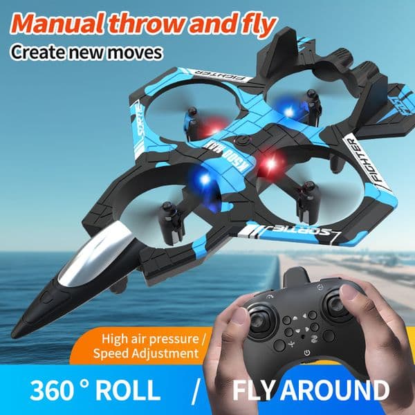 2026 New The New Cool K500max Remote Controlled Aircraft Can Take Off With Just One Click Roll 360 Degrees Maintain Altitude Hover Without A Head And Switc