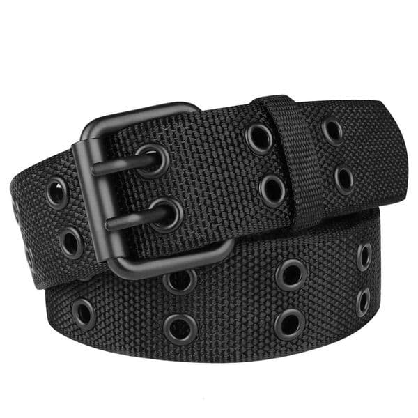 New Men Breathable Nylon Fabric Belt outdoor sport Belt Pin Buckle Trousers Jeans Belt W250923