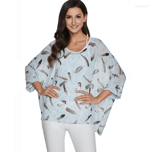 Women's Blouses BHflutter Camisas Mujer 2025 Women Fashion Kimono Casual Summer Blouse Shirt Ladies Chiffon Beach Boho Tops Tunics
