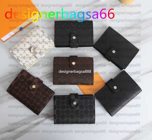 Top Designer Large DESK AGENDA COVER Holders Memo Planner Men Women Notebook Diary Agendas Protective Case Card Passport Holder Wallet Desktop Notepad Covers 2005