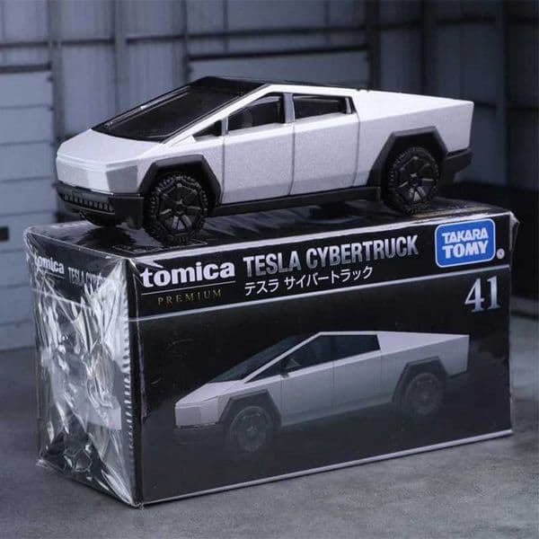 TOMY CYBERTRUCK Pickup Alloy Car Diecasts Toy Vehicles Car Model Miniature Scale Model Car For Children Z250923