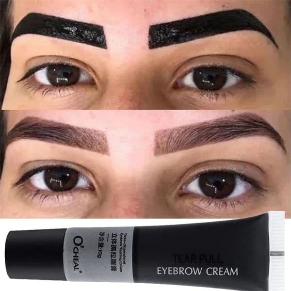 Eyebrow gel Semi anent Professional Eyebrow Cosmetics Natural Long Lasting Tattoo Tint Sweatproof Peel Off Makeup Product 240621bj