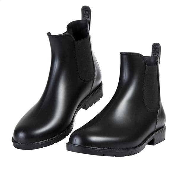 Eyriphy Womens Rain Boots Rubber Waterproof Rain Shoes Short Ankle Booties Men Outdoor Work Rain Boots Soft Sole Home Rain Shoe 250213