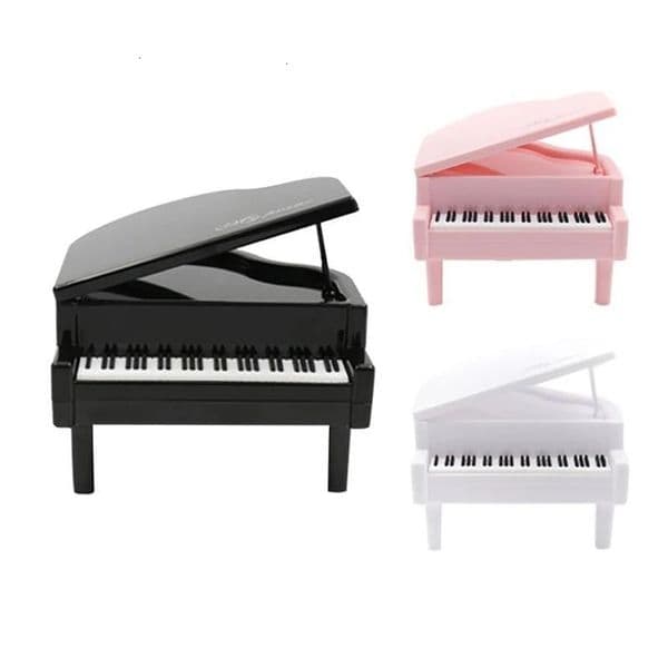 Kids Piggy Bank Piano Shape Money Saving Box Safe Deposit Creative Childrens Day Gifts Room Home Decoration Coin Storage Jar 240712bj