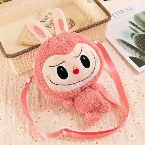 2025 New HighQuality Cute Bunny Plush Crossbody Bag Creative Cartoon Shoulder Pouch Coin Purse Fashion Birthday Gift Z250924
