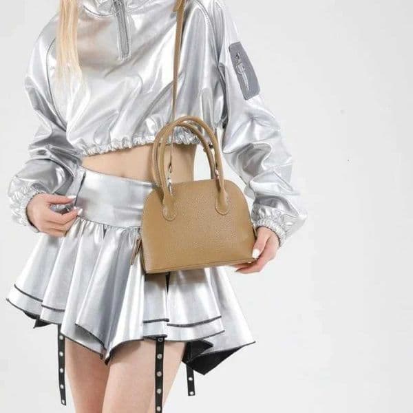 Elegant Leather Womens Handbag HighEnd Luxury Brand Classic Fashionable Stylish Accent Trendy Bag W250924