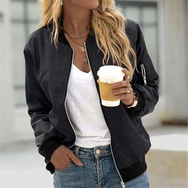Trench Coat Women Spring Autumn Clothes Windbreaker Jacket Baseball Uniform Casual Loose Coat Autumn Womens Clothing 250228