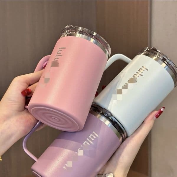 Tumblers Sports Water Bottle Drinking Cup With Tea Filter Thermal Mug Heat-resistant Large Capacity Insulated Coffee 350ML Leak-Proof Travel Z260527