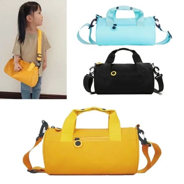 Fitness Bag Lightweight One Shoulder Travel Sports Girls Dance Weekend Nylon Children Swimming Handbag 240809