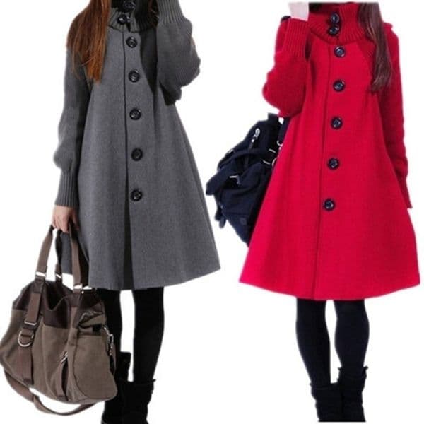 ZOGAA New Women Coats Casual Woolen Long Coat Ladies Bating Full Sleeve Overcoat Scarf Collar Outerwear Female Jacket 201030