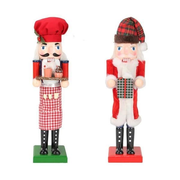 Decorative Objects Figurines Nutcracker Ornament Painted Classic Style Home Decor Festival Props Party Favors Crafts Christmas Desktop Decoration 230922
