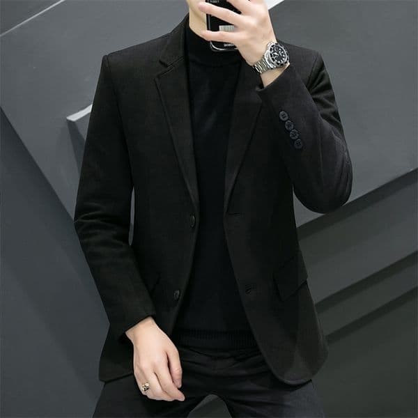 Men's Suits Blazers High Quality Men's Sports Jacket UK High Quality Simple Business Work Fashion Trend Party Men's Gentleman Slim Fit Suit Jacket 230330