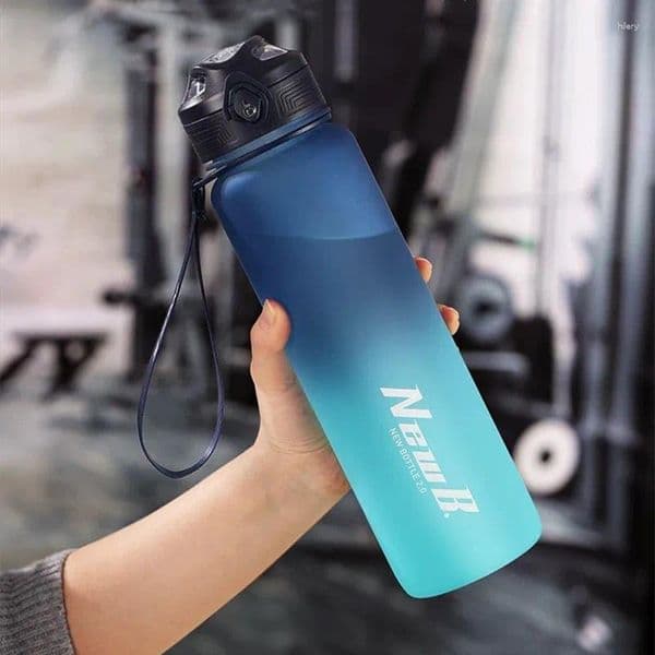 Water Bottles 650ml/1000ml High Quality Tritan Material Sport Bottle Gym Fitness Outdoor Cycing Drinking BPA Free