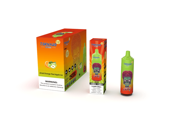 Wholesale K16F-TORNADO Disposable Vape 25000 Puffs Blueberry ice flavour 2% Nicotine Ship from Eu A full box(120PCS/carton)