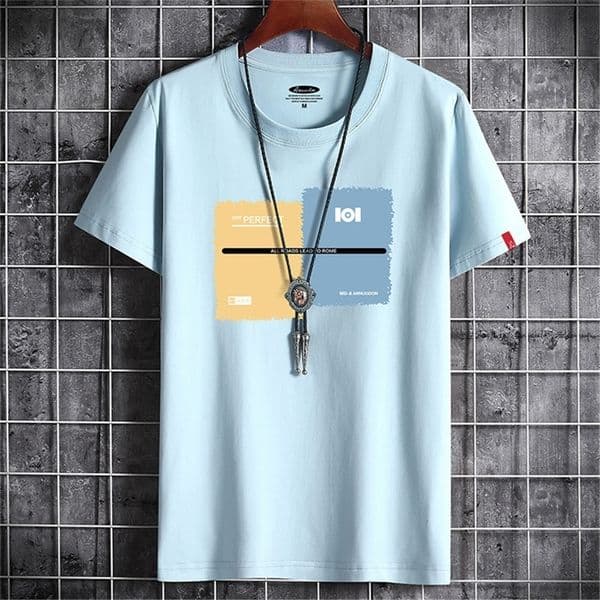 Men's T-Shirts T Shirt For Men Summer Comfortable Cotton Daily Clothes Male Fashion Tshirt Man Short Sleev men T Shirt Clothing Short Sleeve 230509