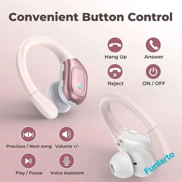 2025AI Smart Bluetooth Earphones Sports Bluetooth 5.3 Earphones Language Translation Device Earphones Ipx7 Waterproof Wireless Earphones 75 Hours