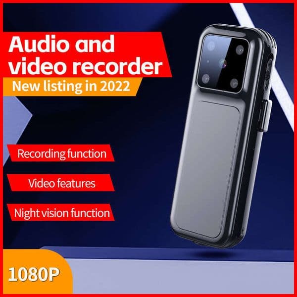 V16 HD Noise Reduction AI Smart Ultra-Long Standby Encrypted Recording Device Professional Voice Recorder New Model for Meetings