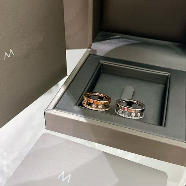 Ring designer ring jewelry rings designer for women luxury ring women rings plated jewelry diamond ring silver jewelry Christmas gift 6453 Q260522