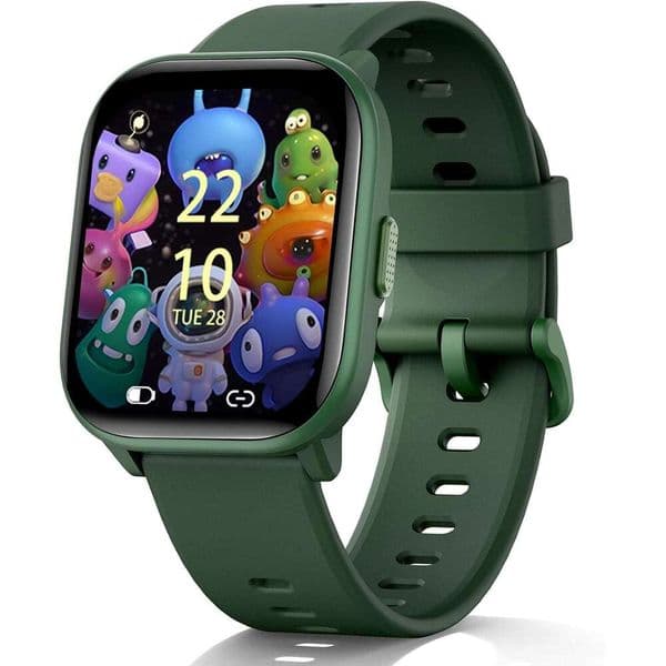 HENGTO SmartWatch Kids,Kids Watch with 20 Modes, Pedometer, Sleep Monitor, Kids Sport Watches Birthday Gifts Toy Gift for Girls Boys 6-16 Green