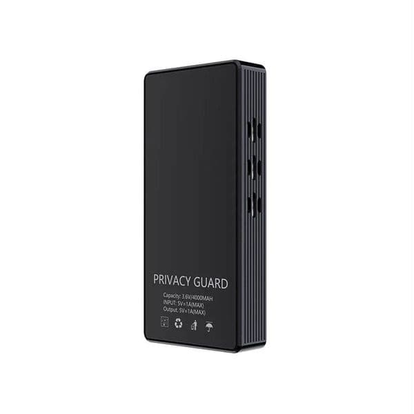 Professional Anti Recording Jam mer Device with Remote Control, 300° Ultrasonic Blo cker for Phone/Video/Pen Recording Protection