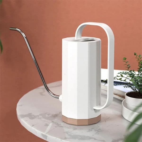 Sprayers 12L Long Mouth Flowers Watering Can Flower Potted Kettle Stainless Steel Curved Plant Sprinkler Gardening Tools 231216wtt
