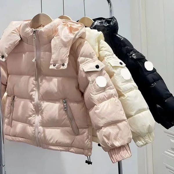 new Kids Down Winter Coats Winter Kids Thick Warm Jacket Children Padded Plus Velvet Parkas Coat Boys Girls Fur Collar Hooded Cotton Clothes Outerwear