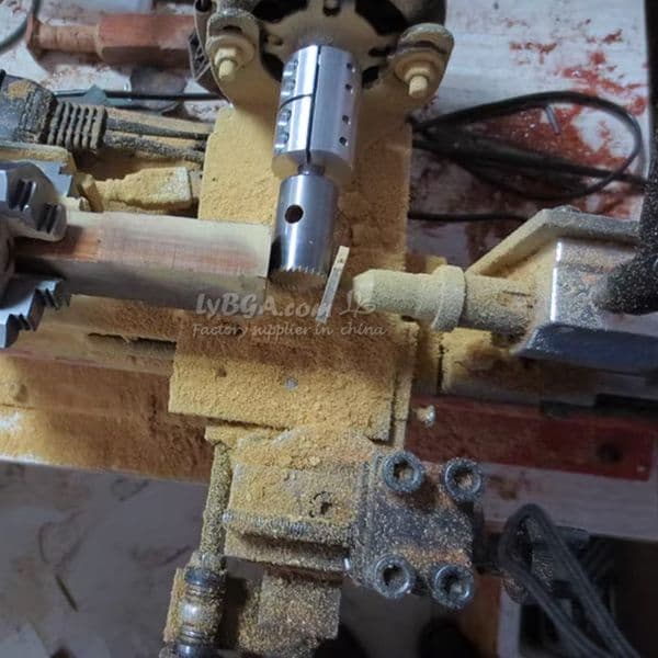 Mini DIY Bodhi/Buddhist Bead Lathe with 65/80mm Chuck Optional Can Cut Punch for Metal Aluminum Steel Copper Plastic Engraver