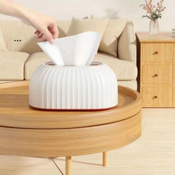 1 Piece Of Household Extraction Paper Box With Spring High Appearance Level Light Luxury Living Room Desktop Tissue Box X251011