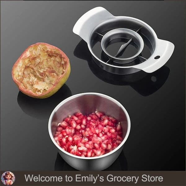 Pomegranate Peeling Artifact Stainless Steel Peeling Fruit Opener Pomegranate Peeling Seed Picking Device Knocking Spot Stock 250422