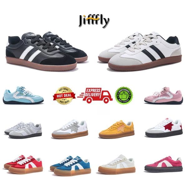Sandals Jifffly Flat Bottomed German New Training Womens New Thin Soled Sports And Leisure Commuting White Board Shoes Designer Shoes Trainer Without Box