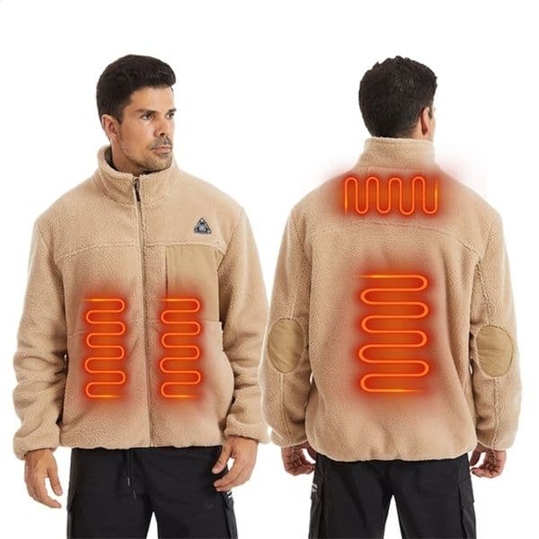 Ski Winter Warm Men Women Heating Hoodies Vest Usb Constant Temperature Electric Outdoor Jacket Winter Temperature Control Set 241227