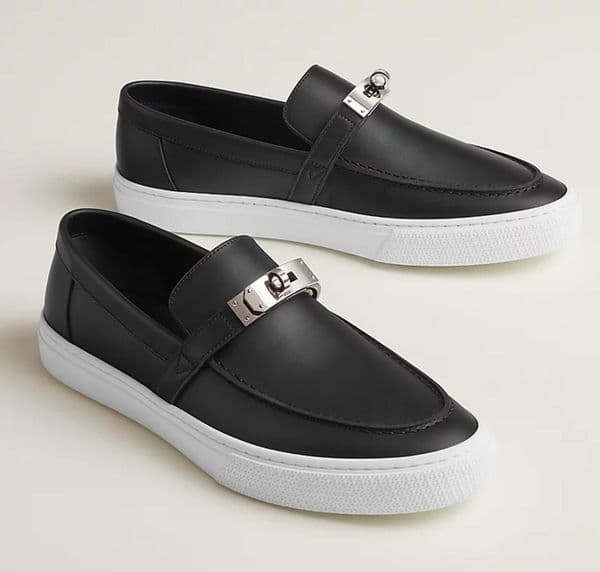 Luxury Famous Brand Men Game Slip-on Sneakers Shoes Buckle Palladium-plated Oxford Walking Dress Evening Wear Gentleman Walking Sports Shoe EU36-46