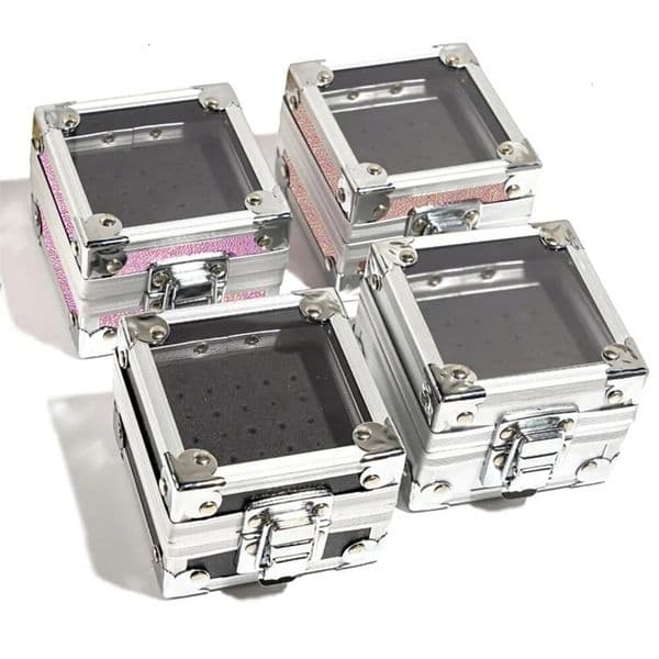 25 hole nail drill bit bracket outer shell empty storage box milling cutter display container accessories acrylic cover 240507bj