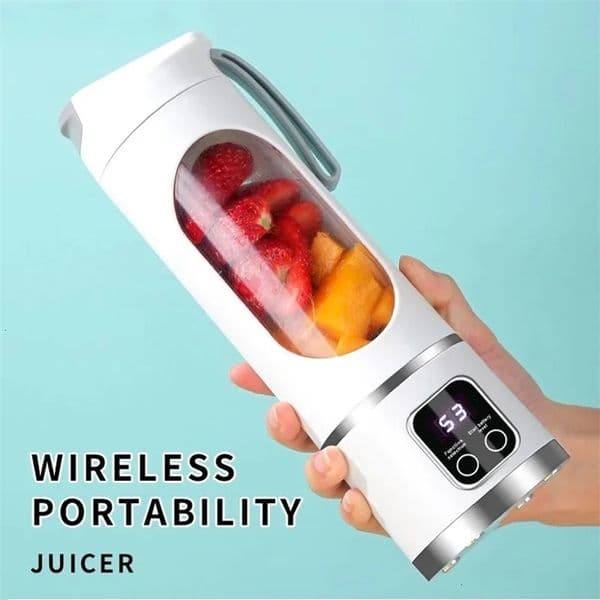 Electric Juicer Mini Portable Blender Fruit Mixers Extractors Multifunction Juice Maker Machine Smoothies Mixer 241115