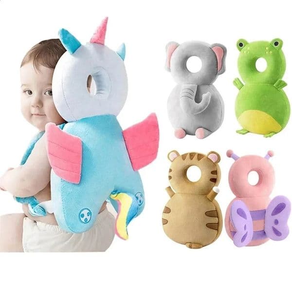 Baby Head Fall Protection Pad Cushion Cartoon Soft Security Pillows Backpack born Headrest Security Pillows Backpack Toddler 250424